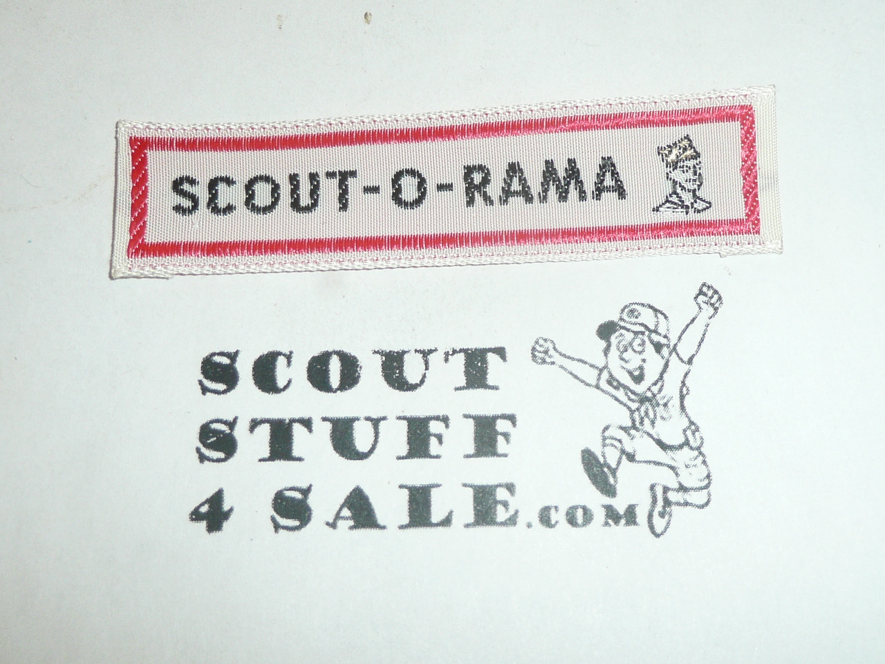 Scout-O-Rama Woven Patch, Generic Boy Scout Issue