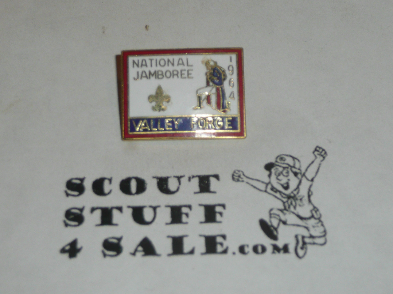 1964 National Jamboree Enameled Pin