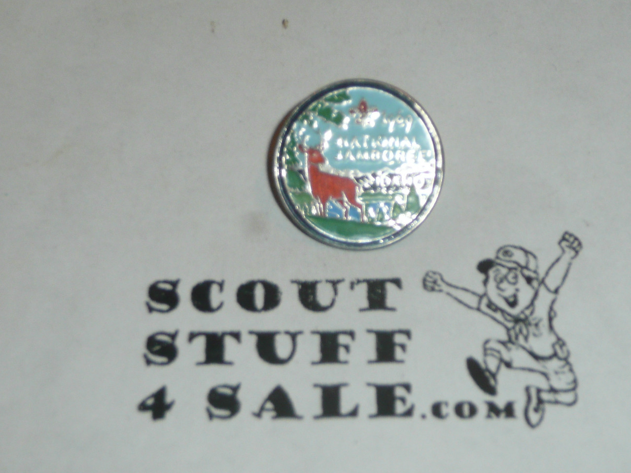 1969 National Jamboree Enameled Pin, reproduction 2