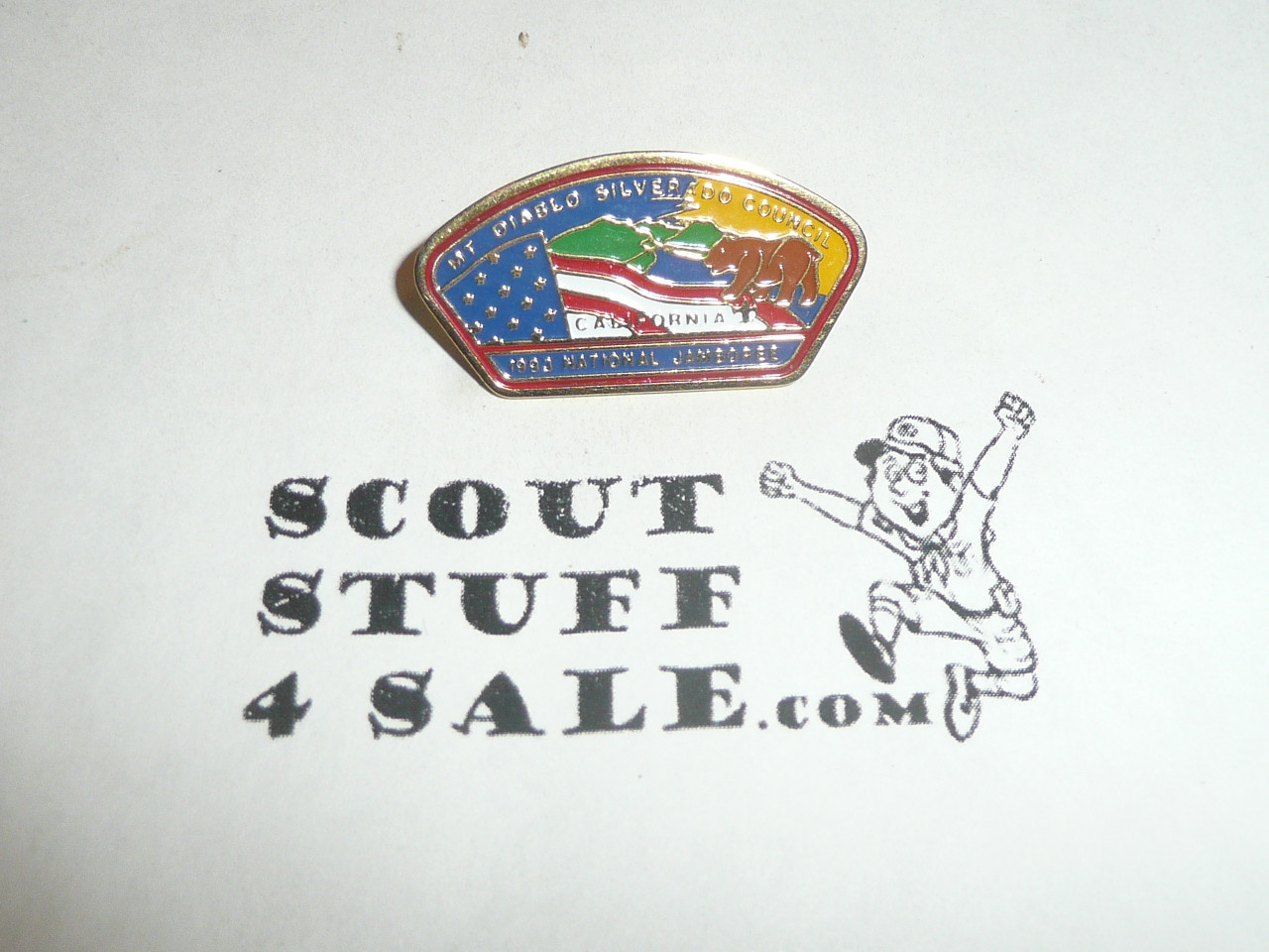 1993 National Jamboree Mount Diablo Silverado Council JSP Pin