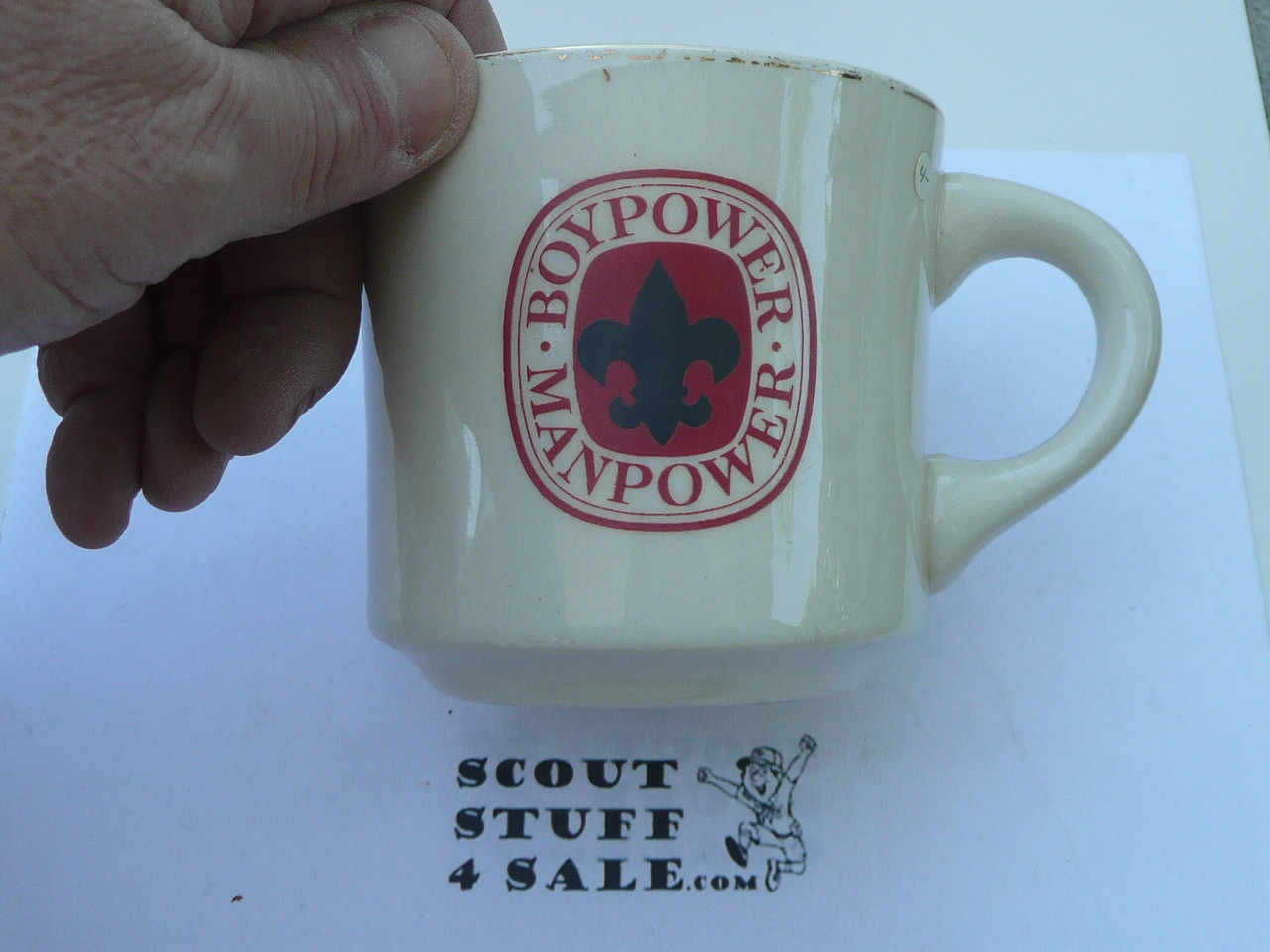 Boypower Manpower National Theme Mug - Boy Scout #2