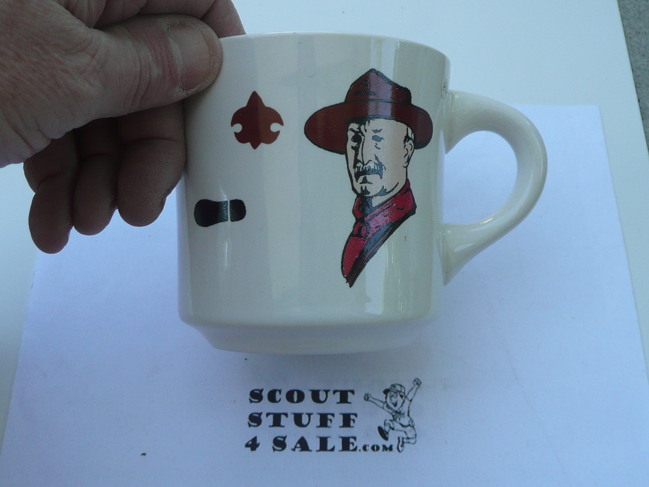 Baden Powell Footsteps Mug