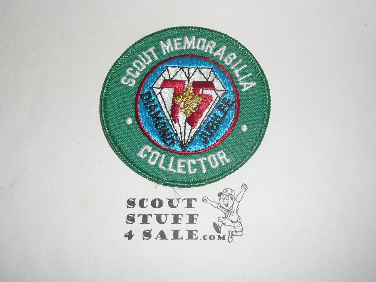 75th BSA Anniversary Patch, Scout Memorabilia Collector