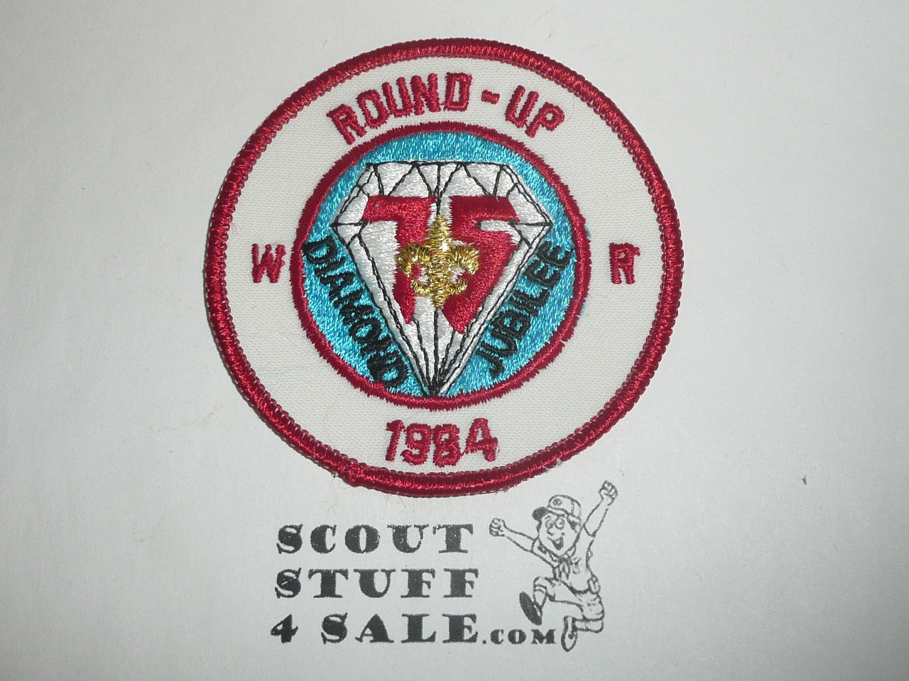 75th BSA Anniversary Patch, 1984 Western Region Round-up