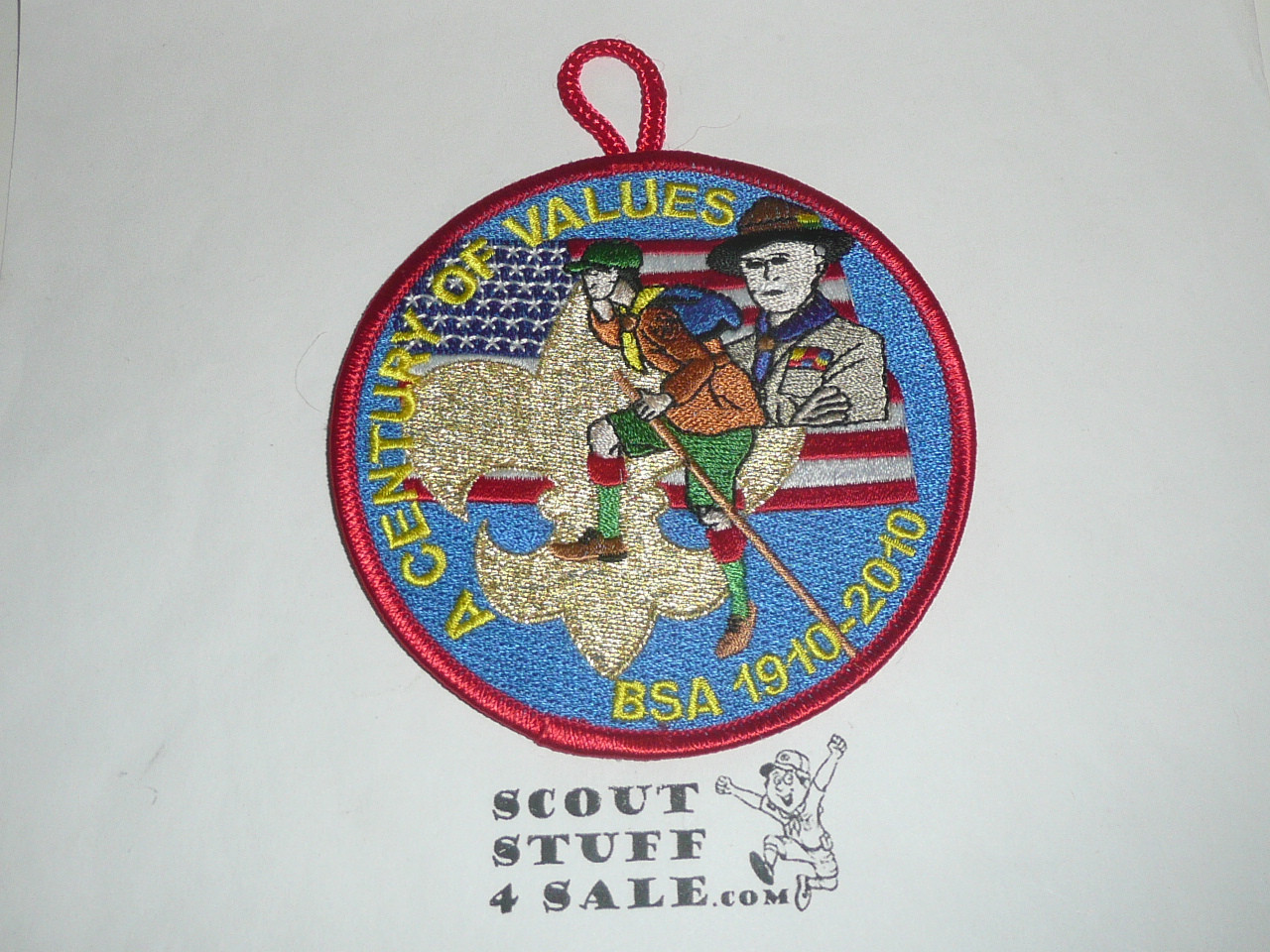 2010 100th Boy Scout Anniversary Commemorative Patch, A Century of Values