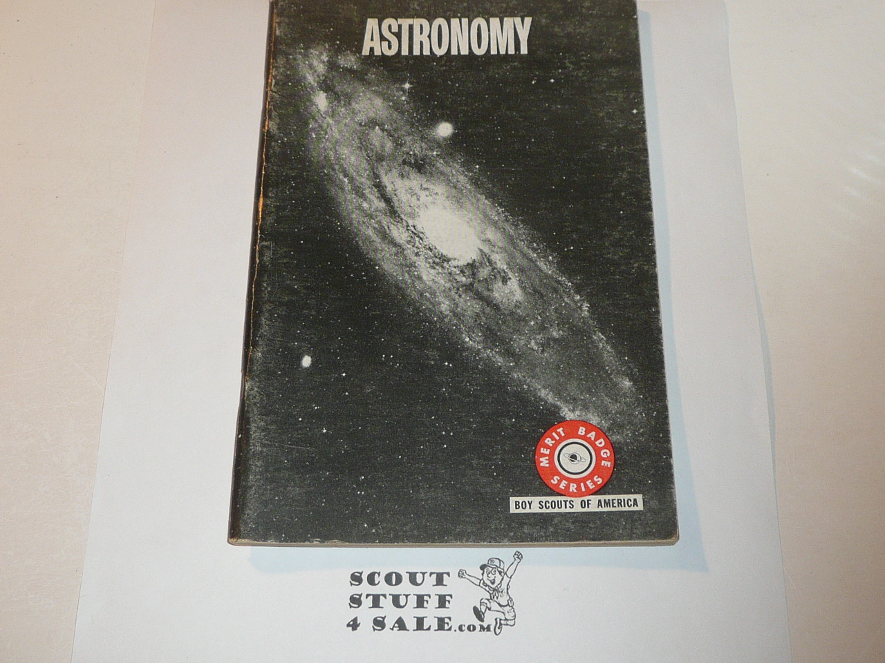 Astronomy Merit Badge Pamphlet, Type 7, Full Picture, 9-71 Printing
