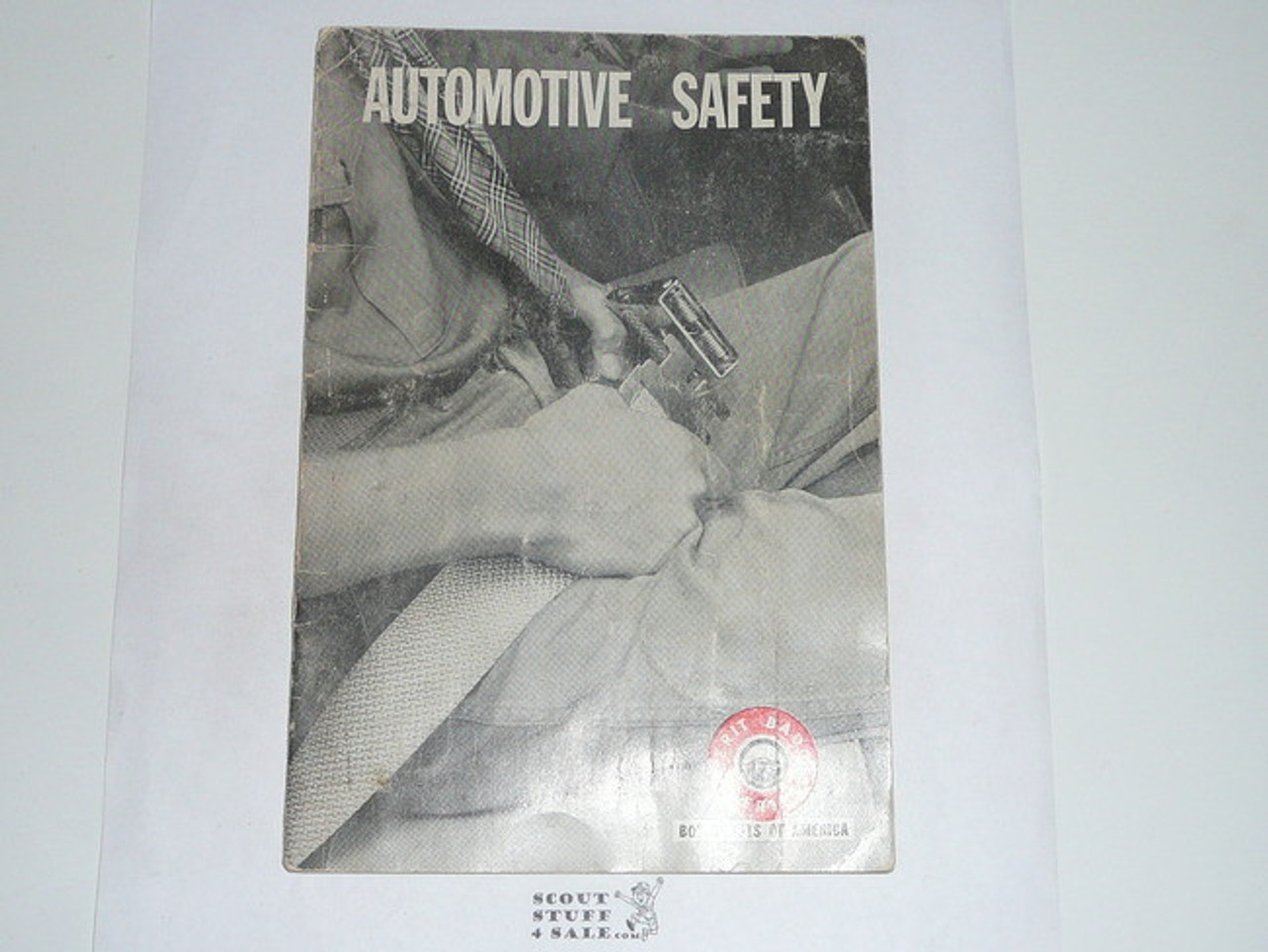 Automotive Safety Merit Badge Pamphlet, Type 7, Full Picture, 5-69 Printing