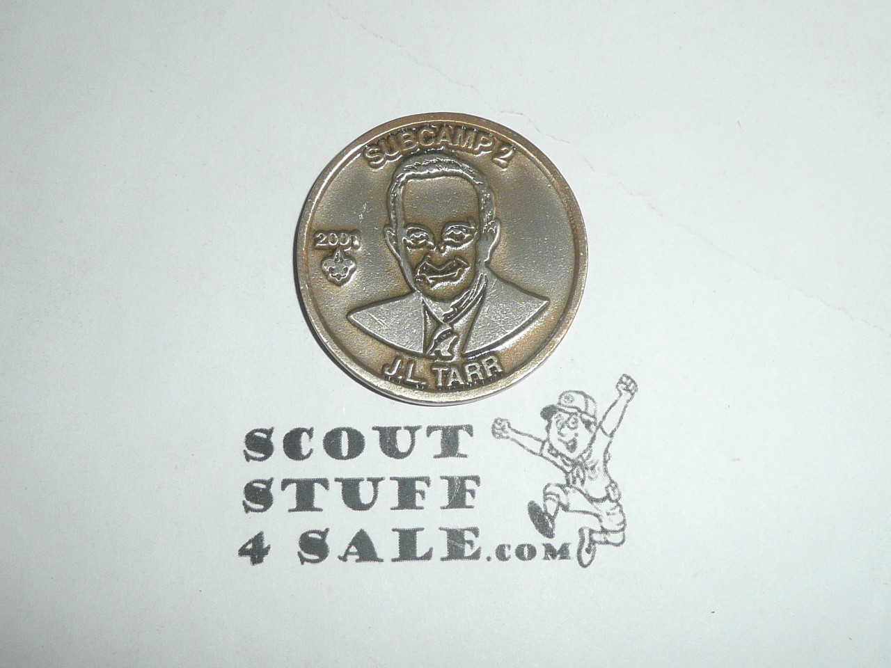2001 National Jamboree JL Tarr Subcamp Coin / Token