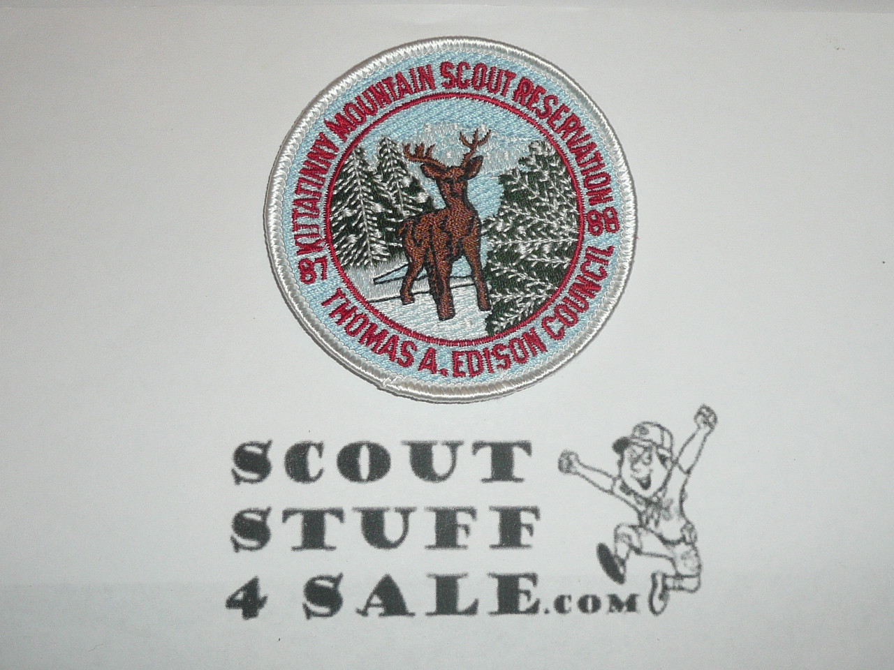 Kittatinny Mountain Scout Reservation Patch, Thomas Edison Council, 1998
