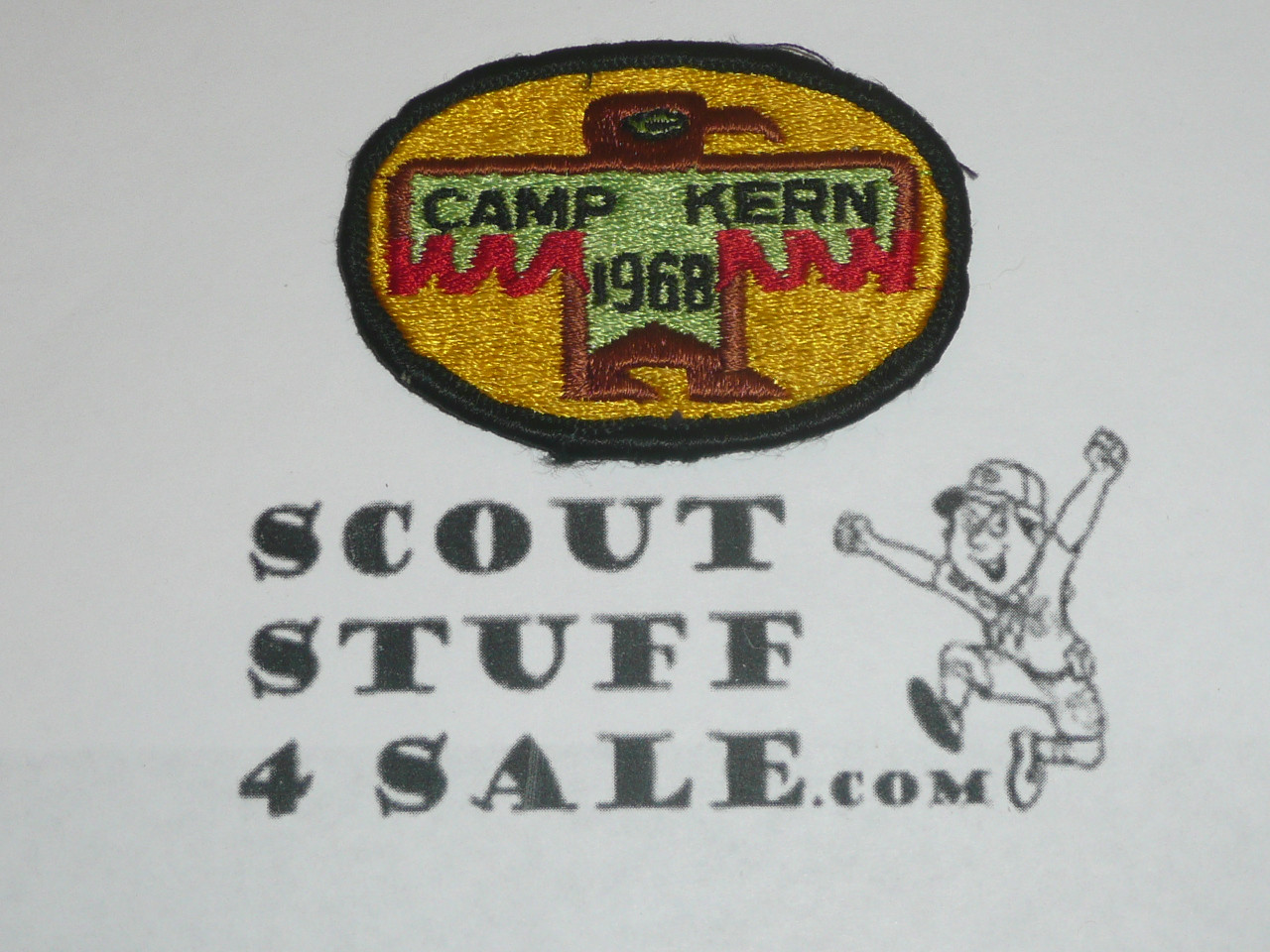 Camp Kern Patch, Southern Sierra Council, 1968