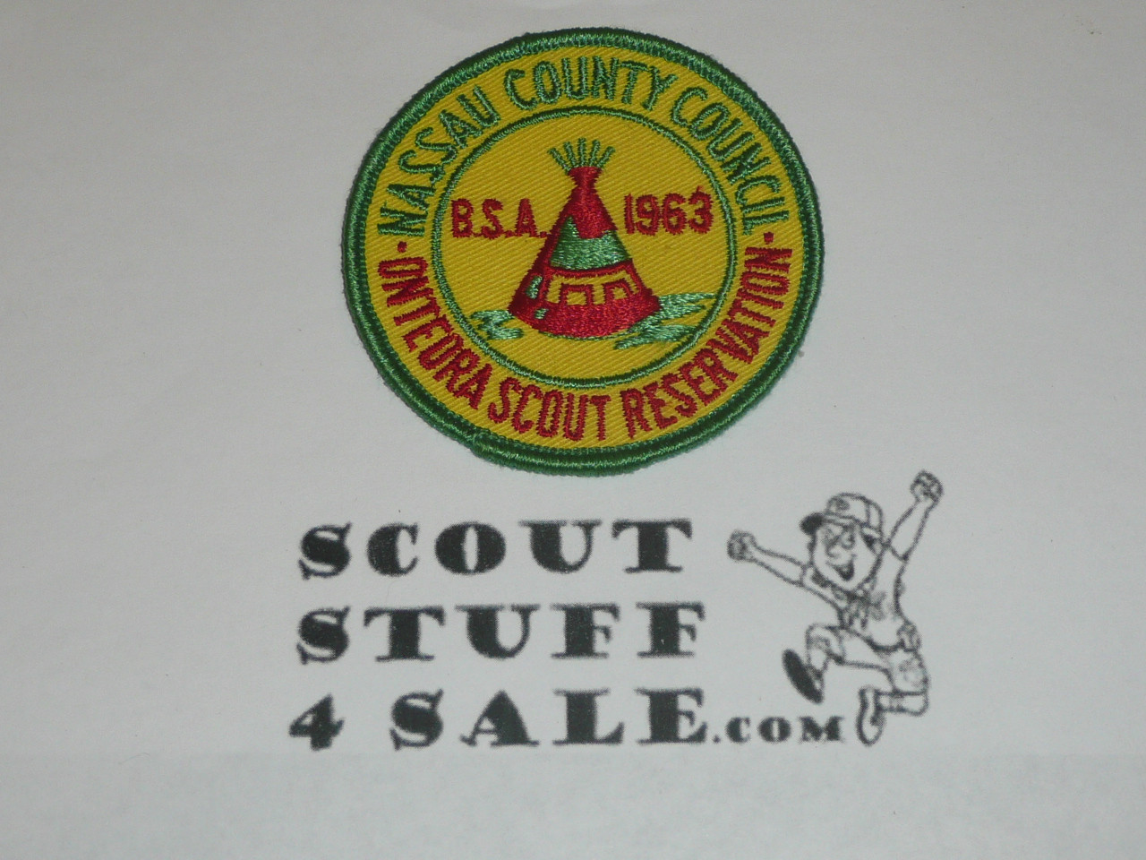 Onteora Scout Reservation Patch, Nassau County Council, 1963