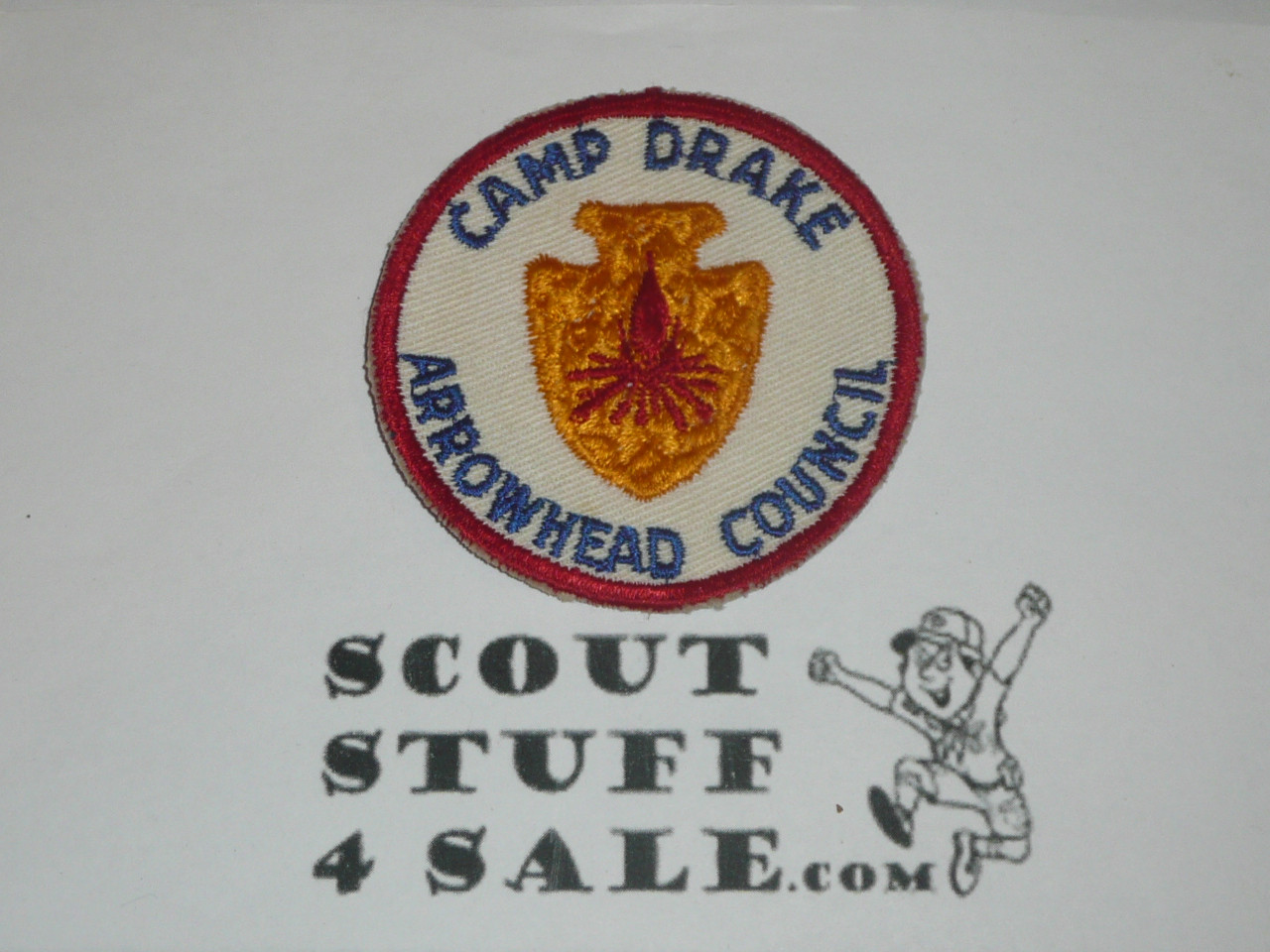 Camp Drake c/e twill Patch, Arrowhead Council