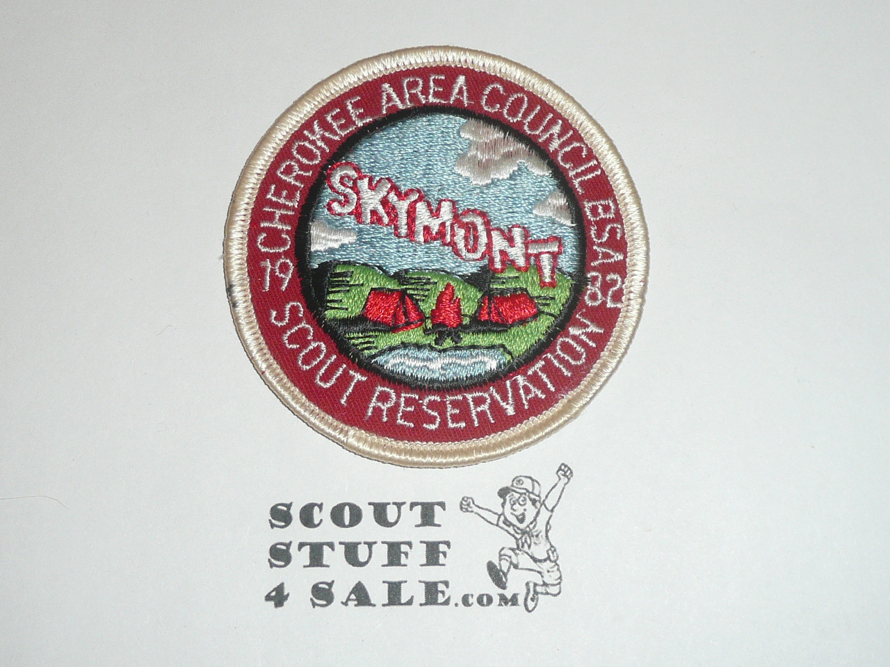 Skymont Scout Reservation Patch, Cherokee Area Council, 1982
