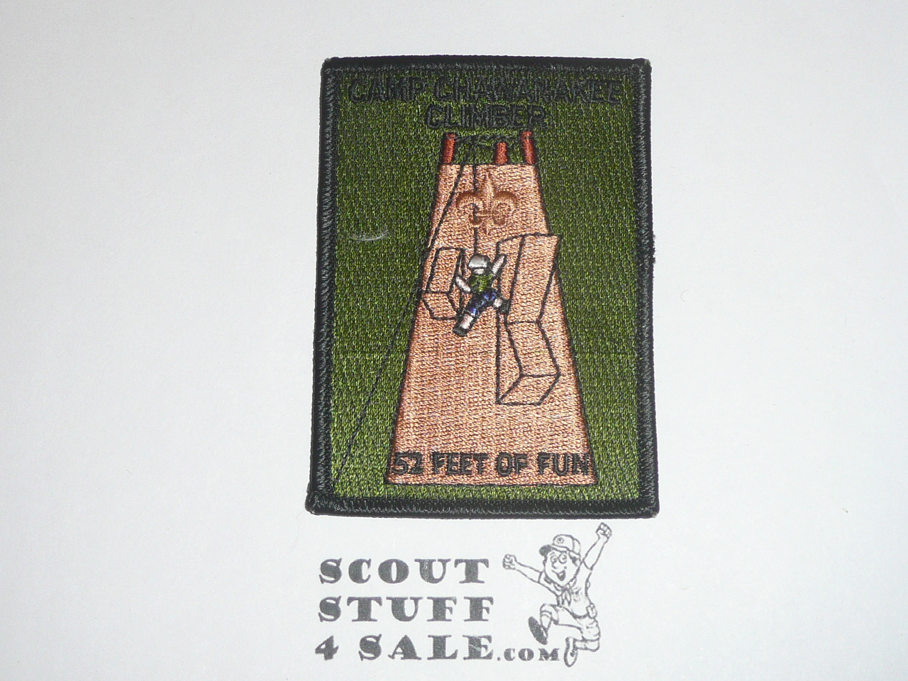 Camp Chawanakee Climbing Wall Patch, Sequoia Council