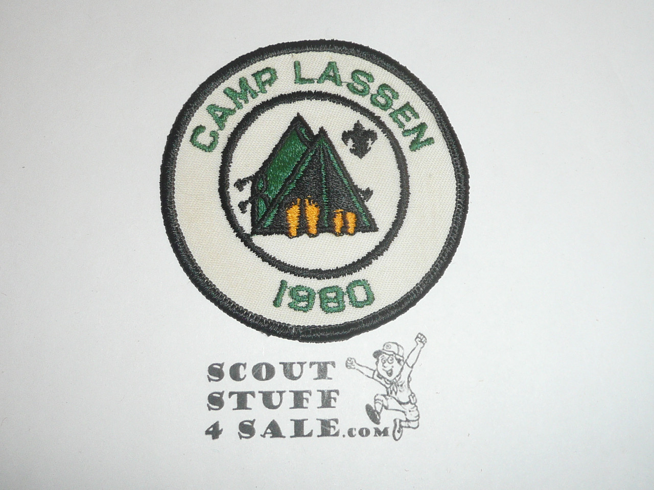 Camp Lassen Patch, Mount Lassen Area Council, 1980