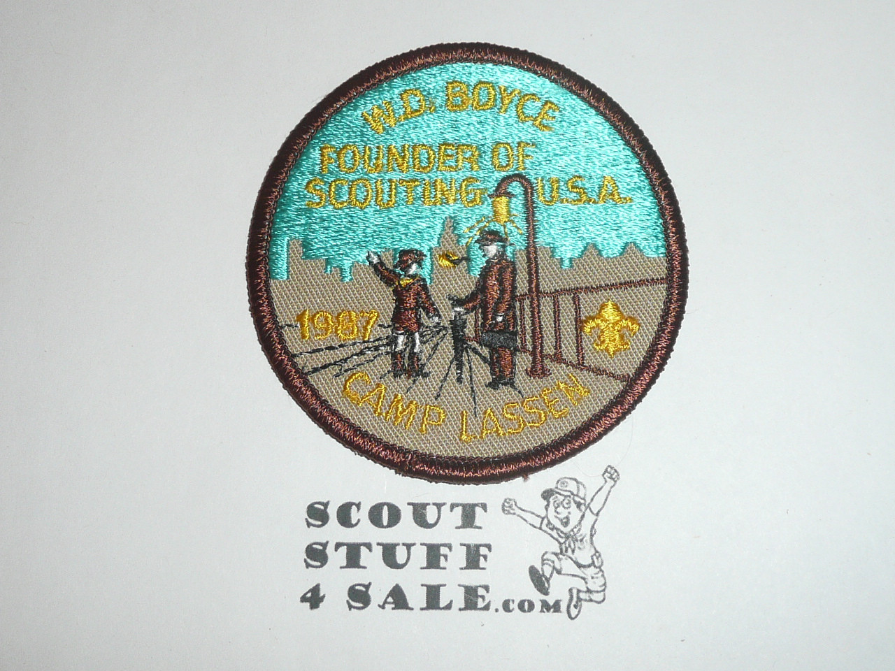 Camp Lassen Patch, Mount Lassen Area Council, 1987