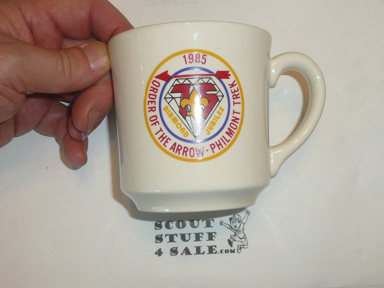 1985 Order of the Arrow Philmont Trek Mug