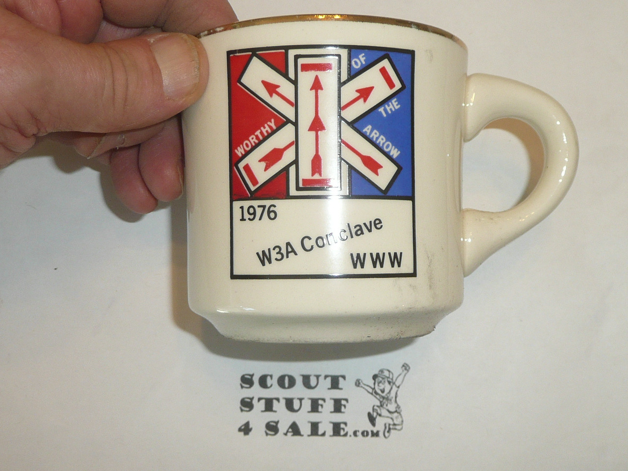 1976 Order of the Arrow Section W3A Conference Mug