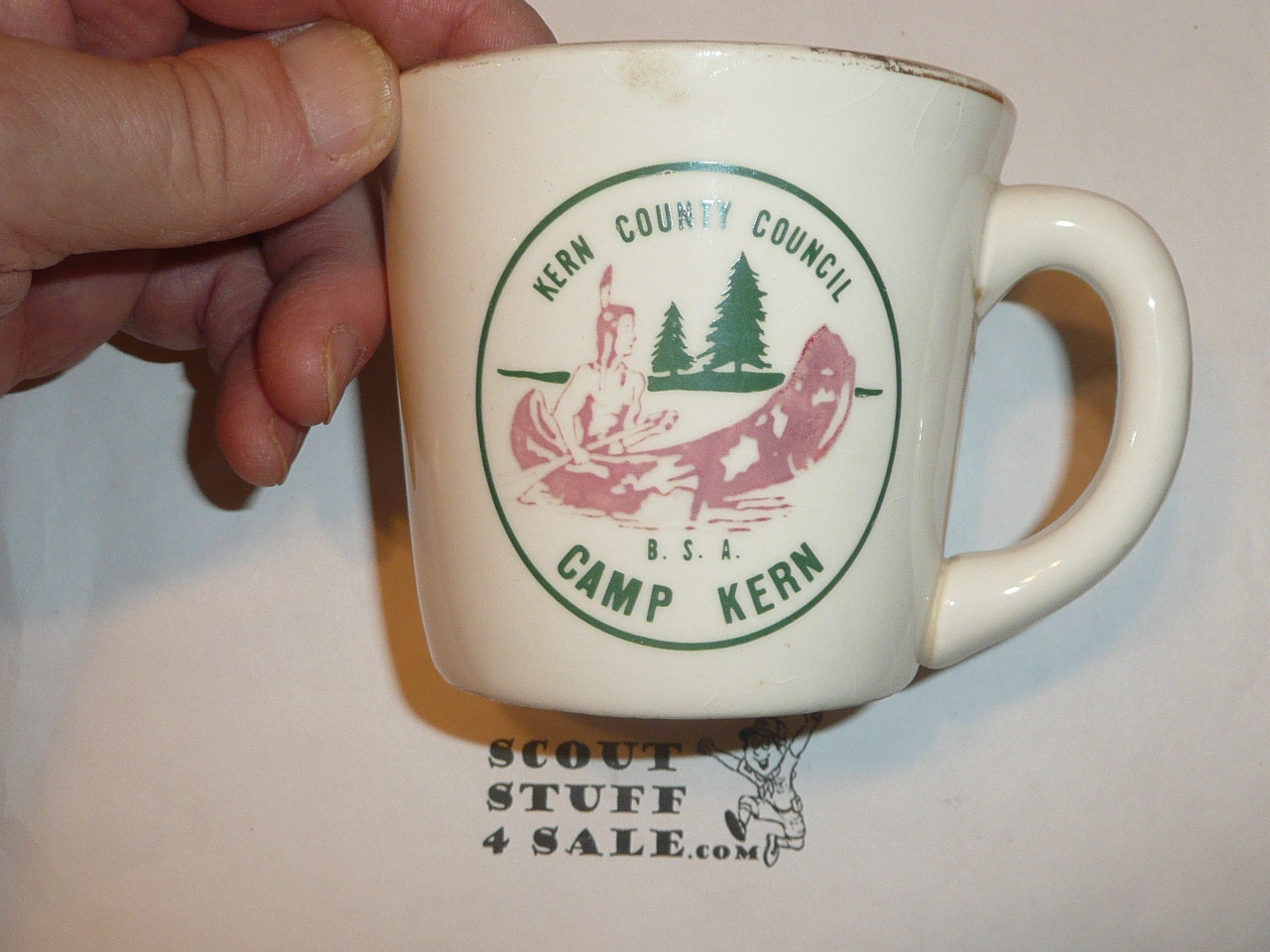 1960's Camp Kern Mug, Southern Sierra Council