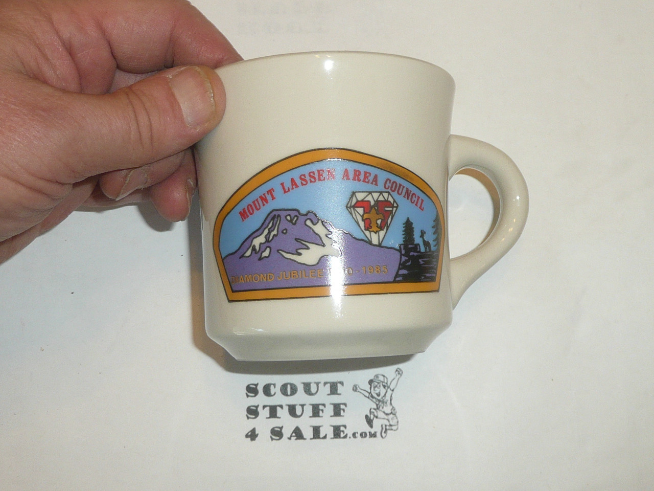 Mount Lassen Area Council 75th Anniversary Mug, CSP