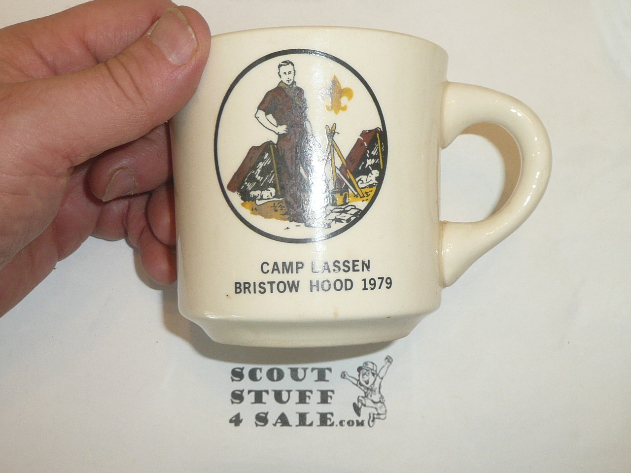 1979 Camp Lassen Mug, Mount Lassen Area Council