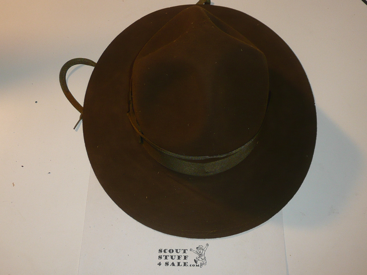 Official Boy Scout Campaign Hat (Smokey the Bear hat), size 6 1/2, NEW in the box