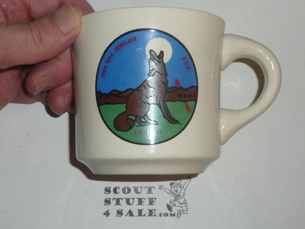 1980 Order of the Arrow Section W4A Conference Mug