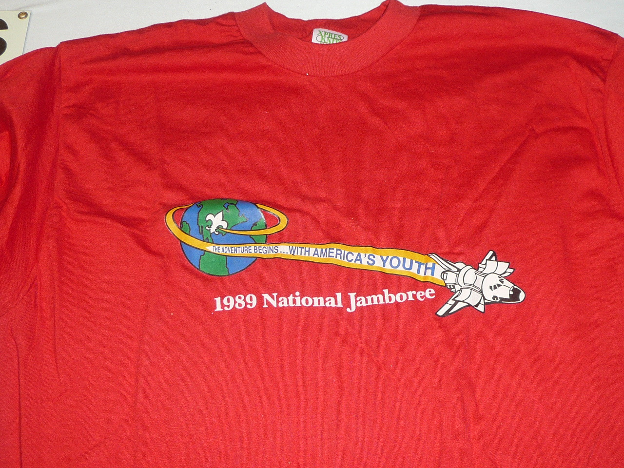 1989 National Jamboree Tee Shirt, Adult XL