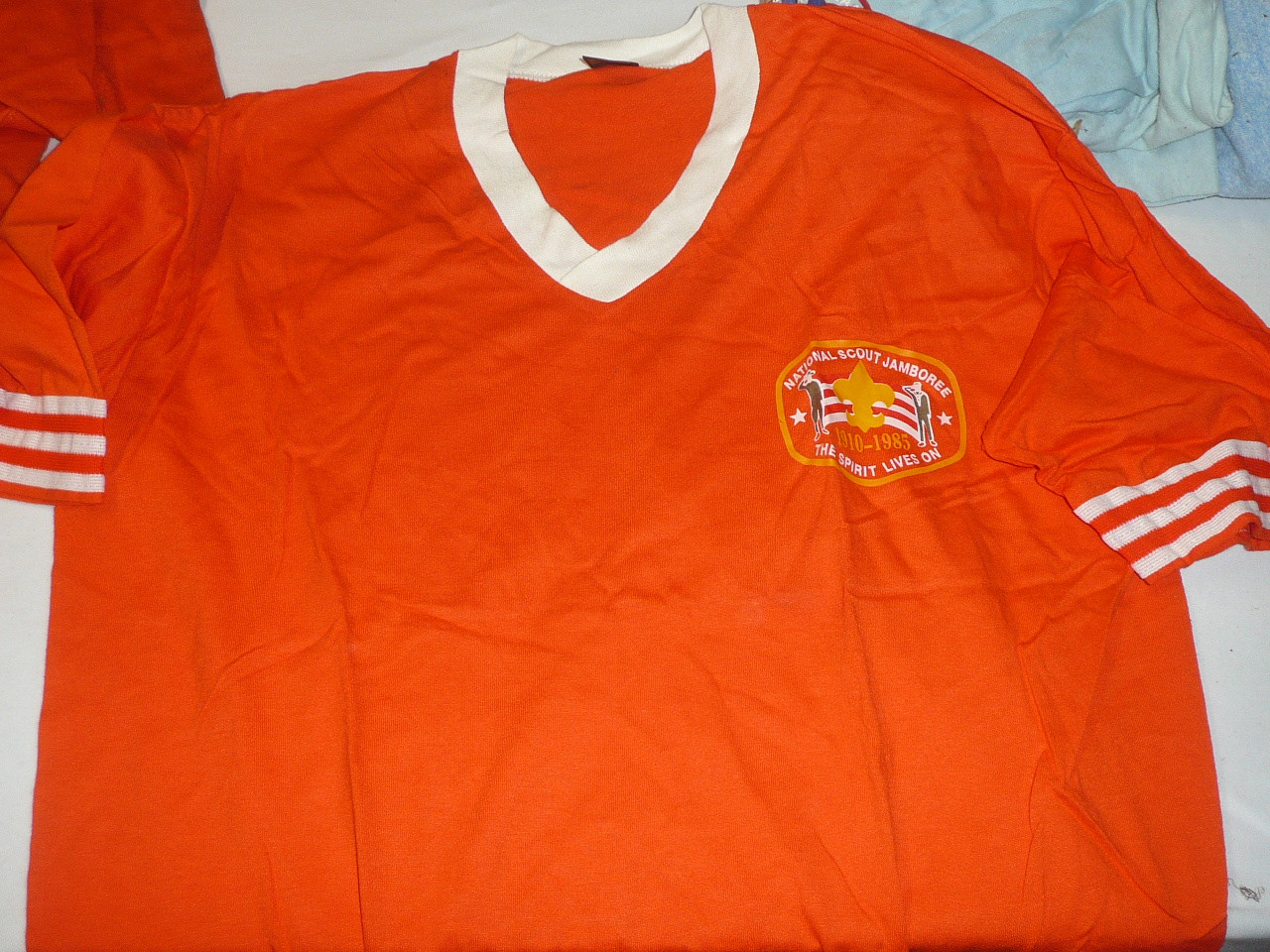 1985 National Jamboree V-Neck Tee Shirt, Adult XL