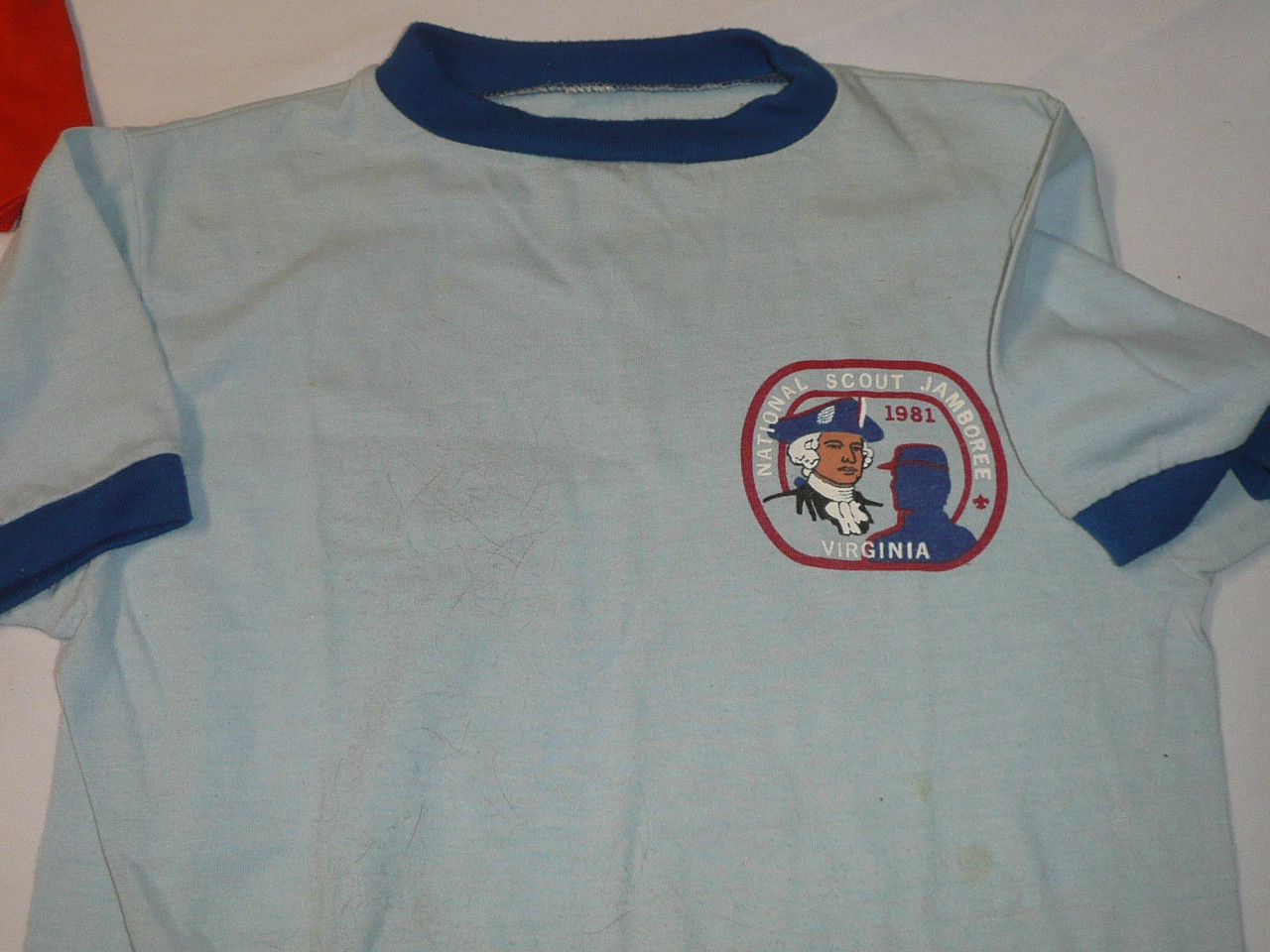 1981 National Jamboree Tee Shirt, Adult XL, used