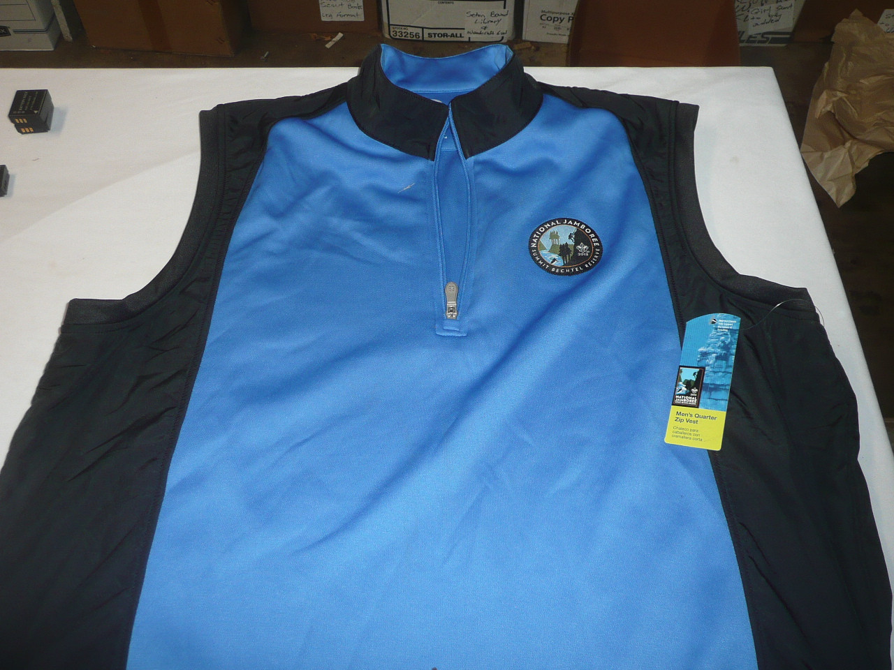 2013 National Jamboree Official Sleeveless Pullover Shirt, 2XL Size, Unused