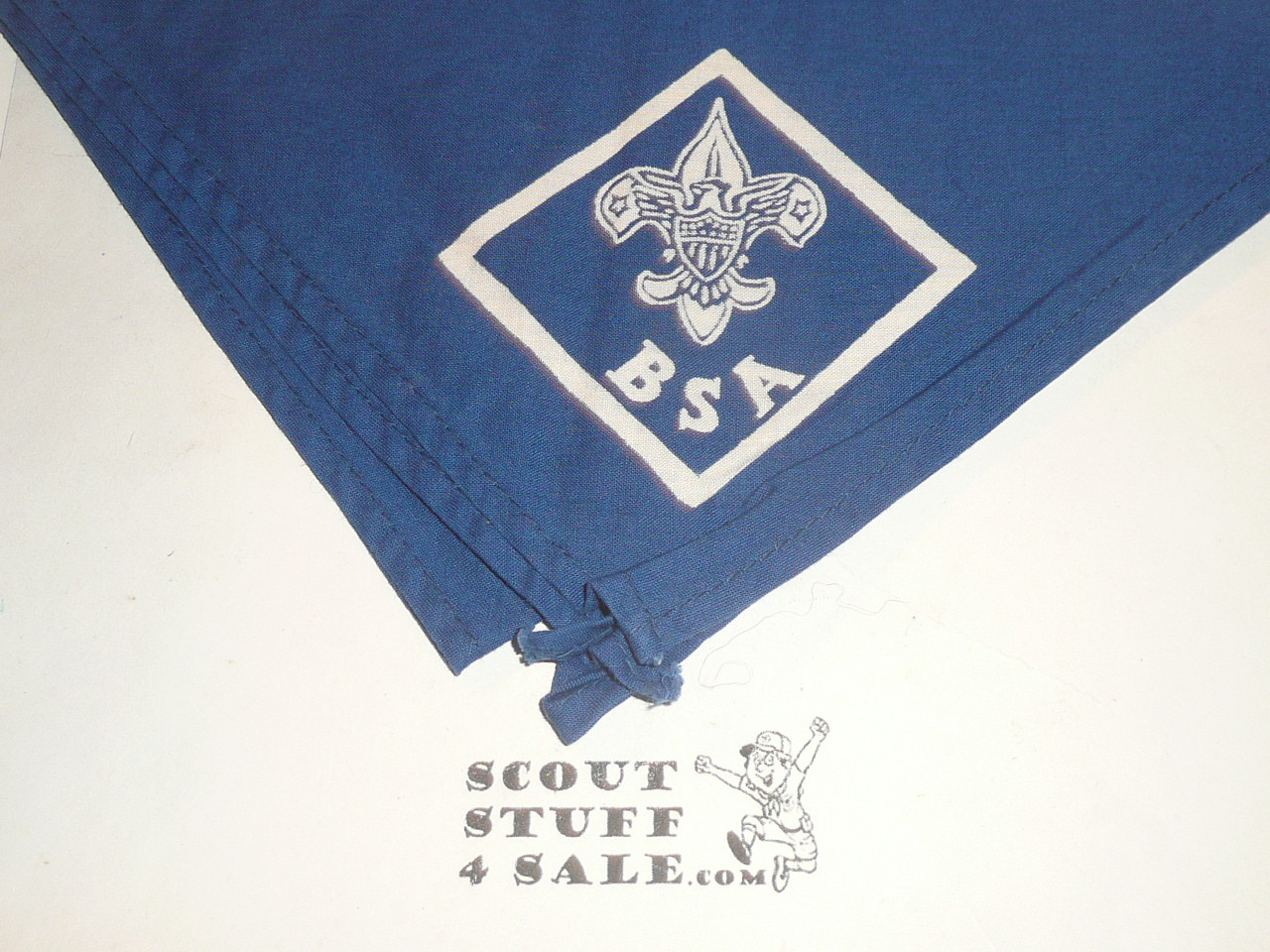 BSA National Supply Troop Neckerchief, Triangle, Royal Blue