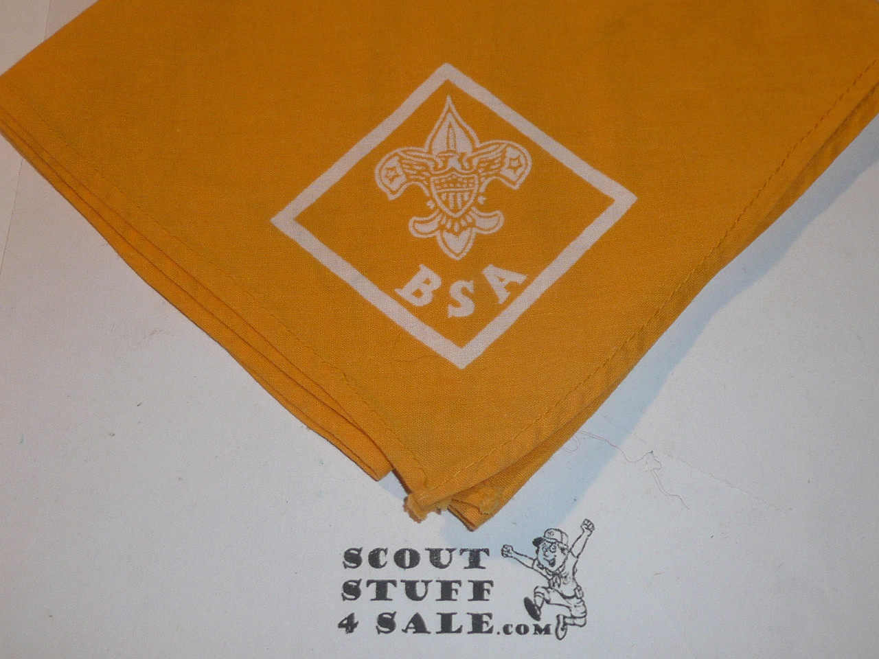 BSA National Supply Troop Neckerchief, Triangle, Gold