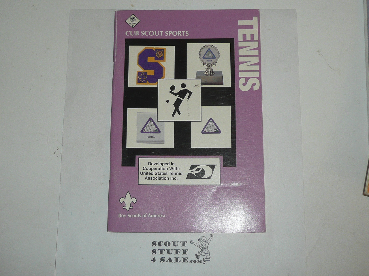 Cub Scout Sports Pamphlet, Tennis, 1997 printing