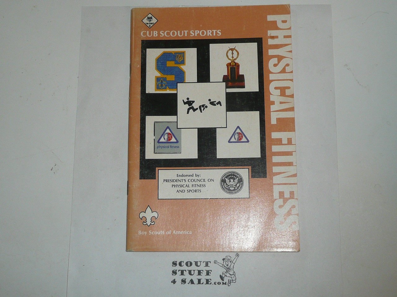 Cub Scout Sports Pamphlet, Physical Fitness, 1997 printing