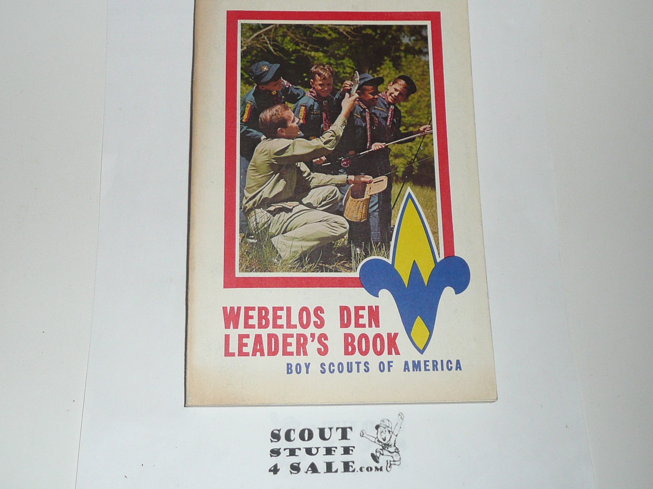 1977 Webelos Den Leader's Book, Cub Scout, 4-77 Printing