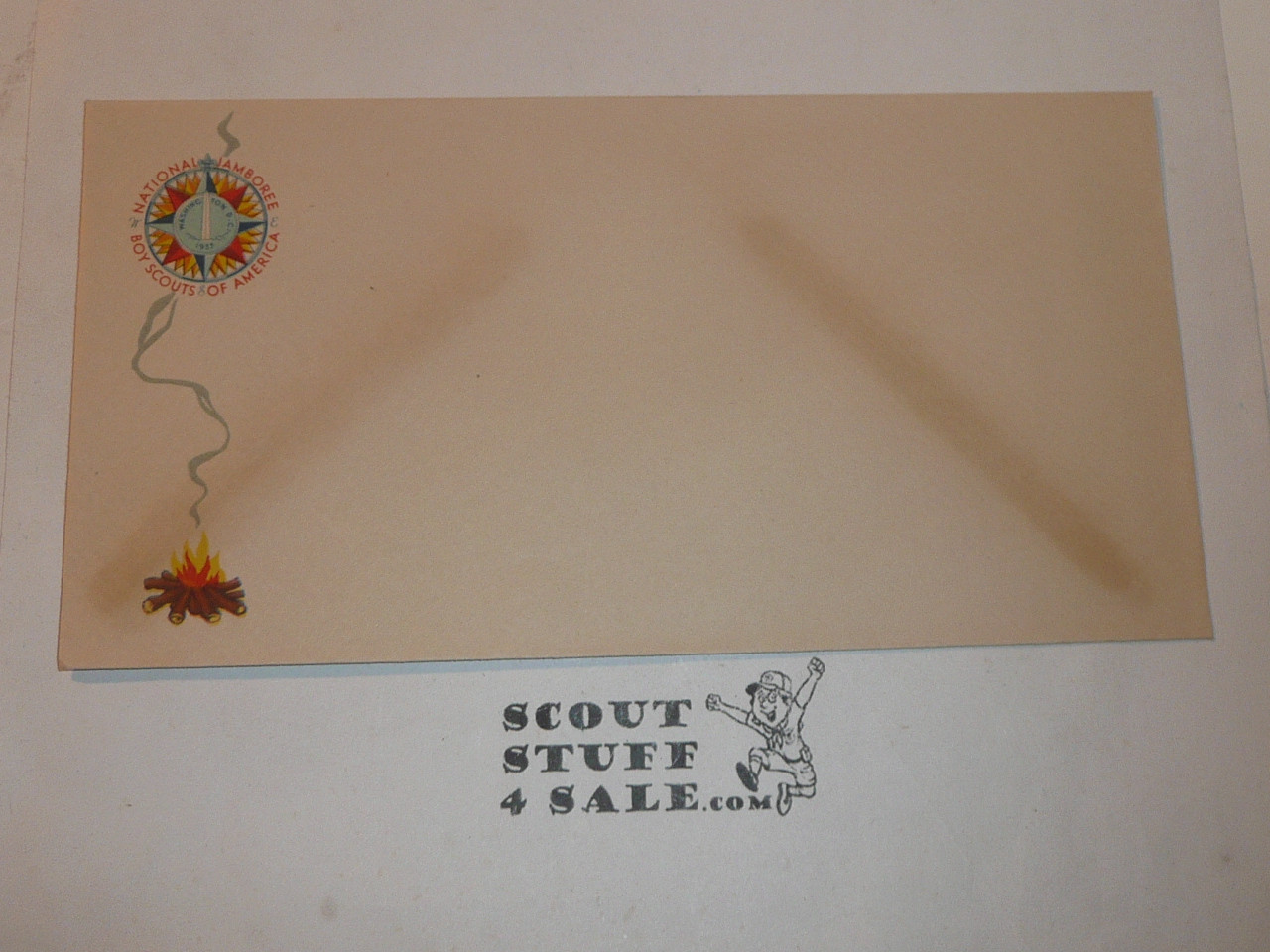 1937 National Jamboree Stationary Envelope