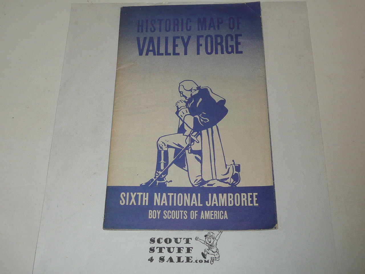 1957 National Jamboree Historic Valley Forge / Jamboree Map