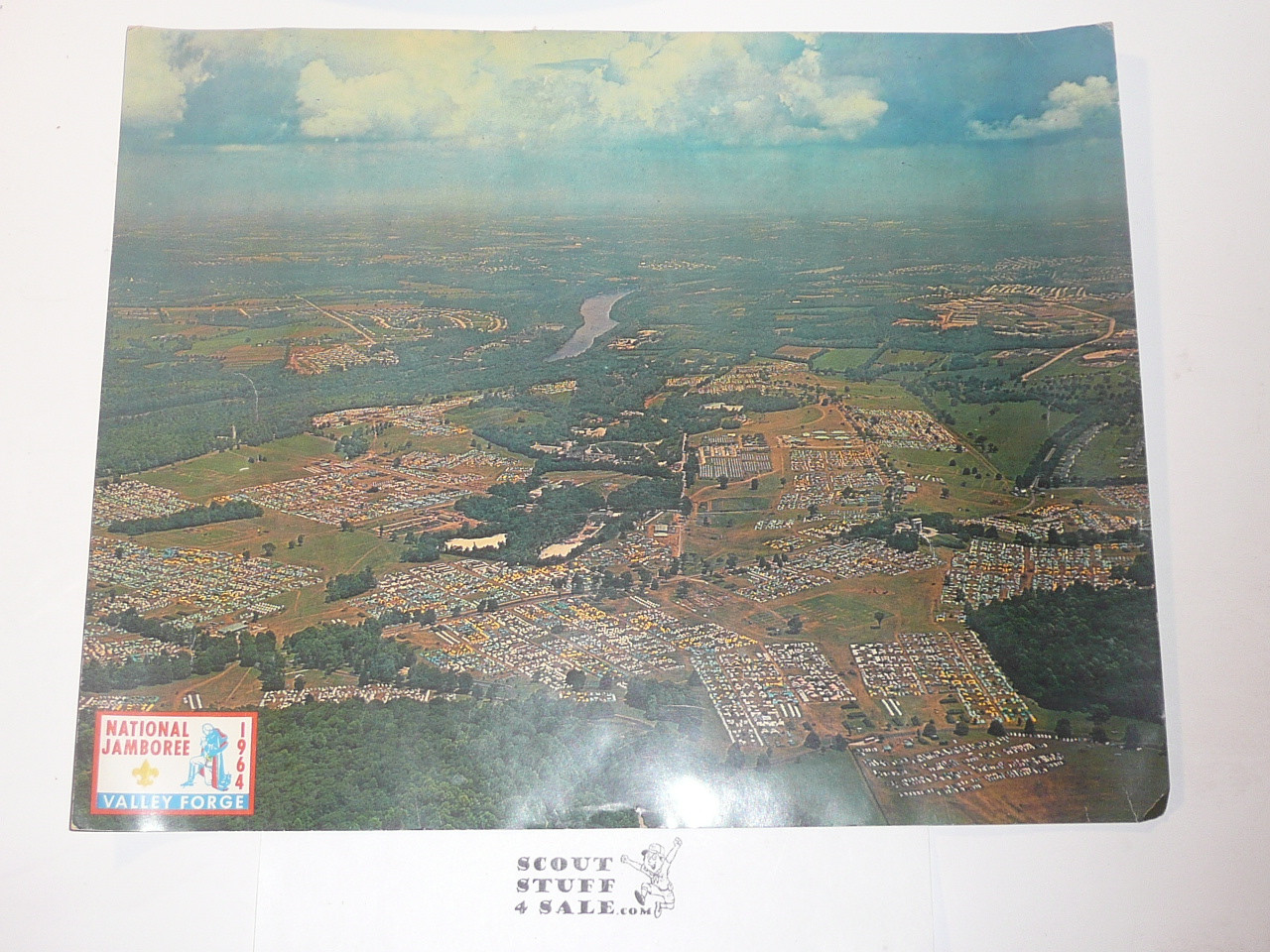 1964 National Jamboree Large Color Ariel Photograph