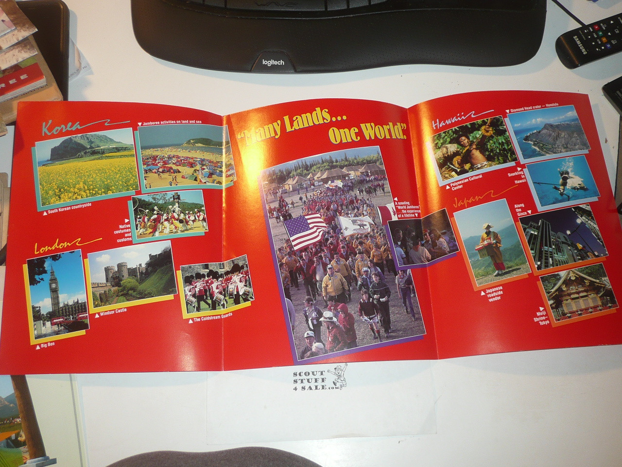 1991 World Jamboree Large Promotional Brochure