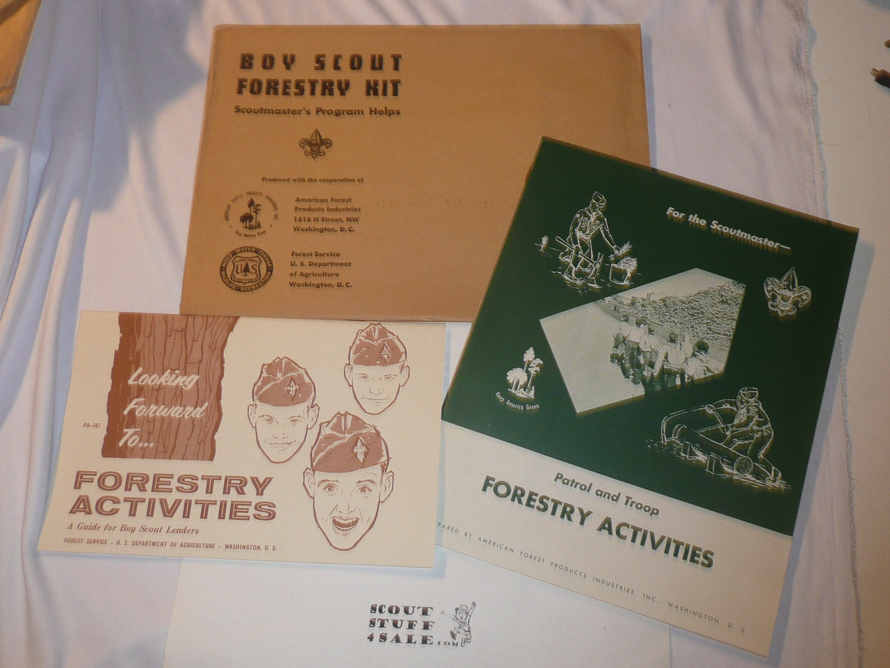 1950's Boy Scout Forestry Kit, Scoutmaster's Program Helps #2