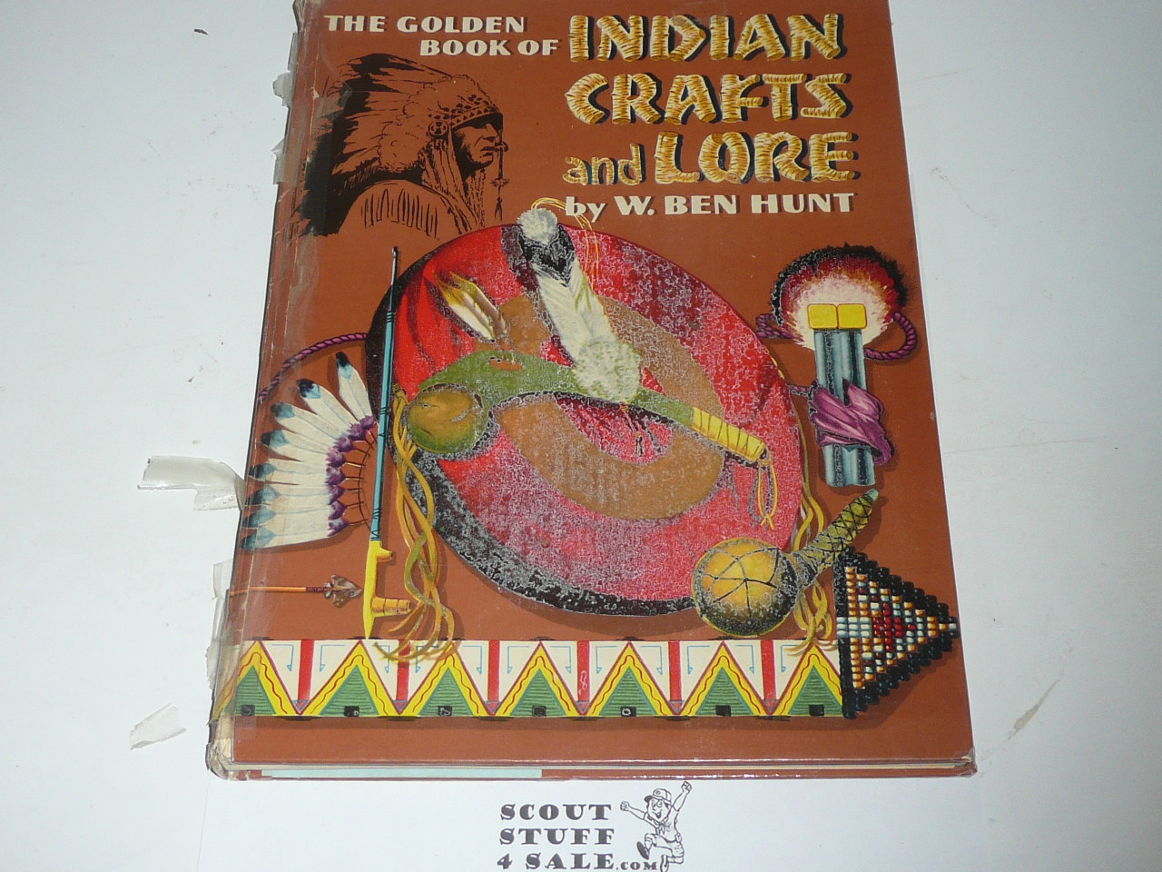 Indian Crafts and Lore, by W. Ban Hunt, 1954 Printing