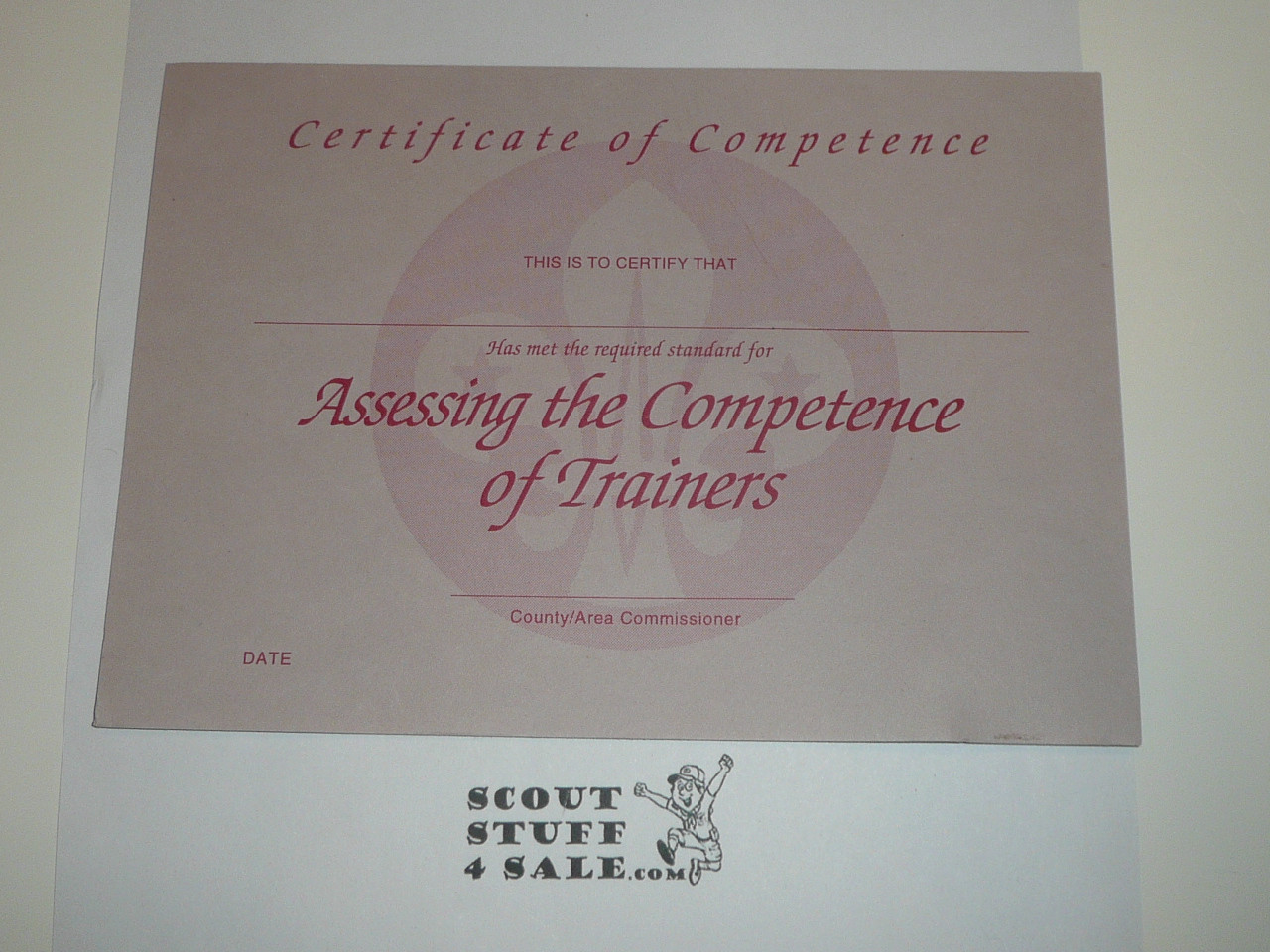 British Certificate of Competence