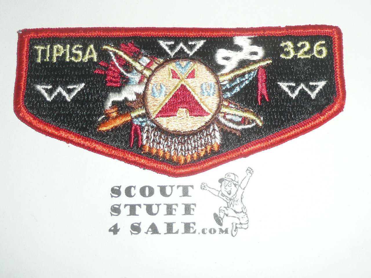 Order of the Arrow Lodge #326 Tipisa s14 Flap Patch