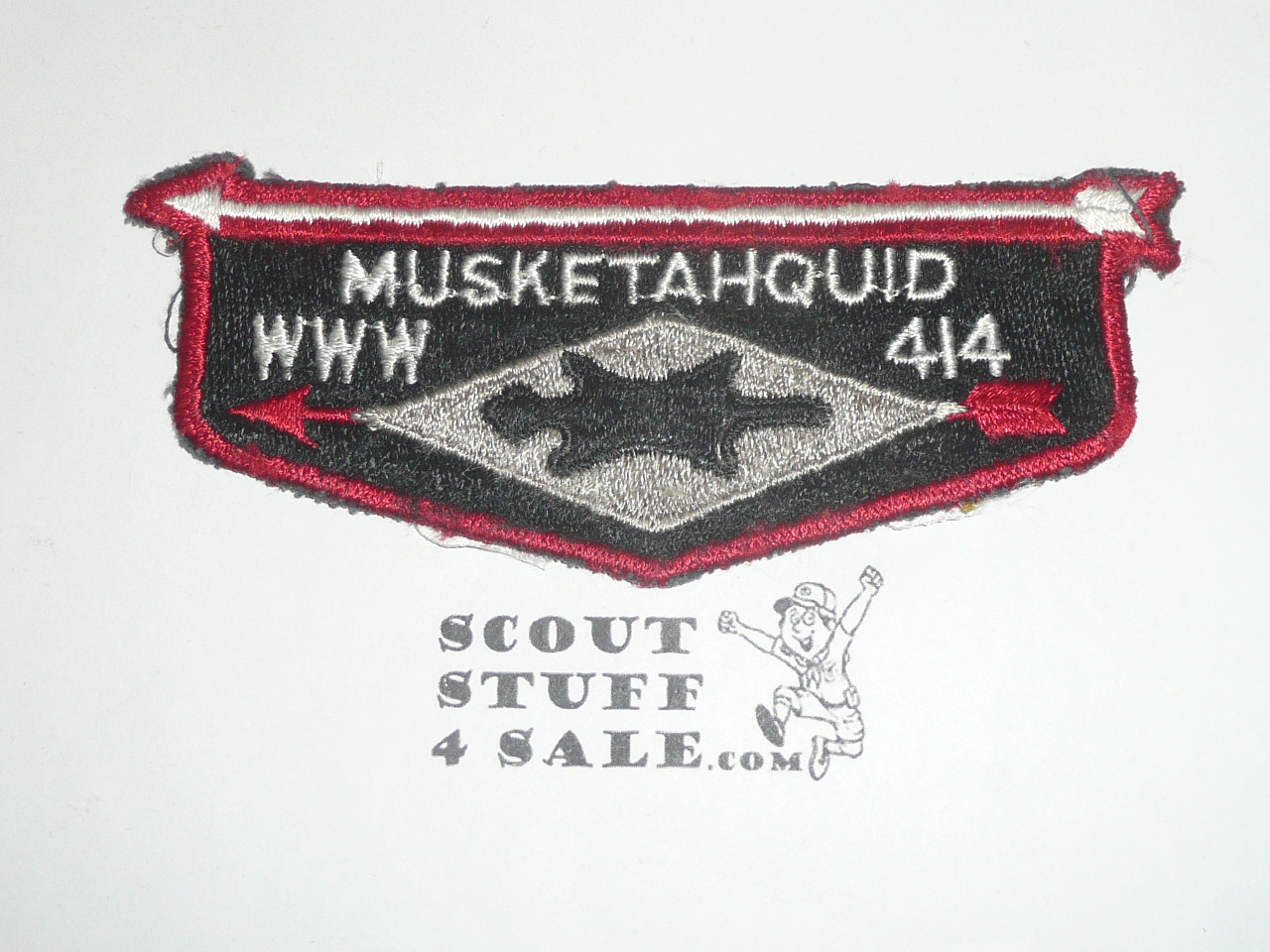 Order of the Arrow Lodge #414 Musketahquid s3a Flap Patch