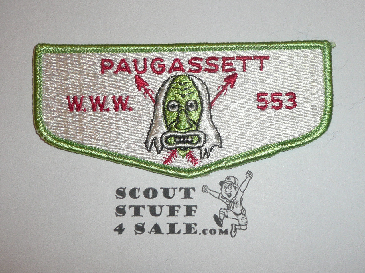Order of the Arrow Lodge #553 Paugassett s1 Flap Patch
