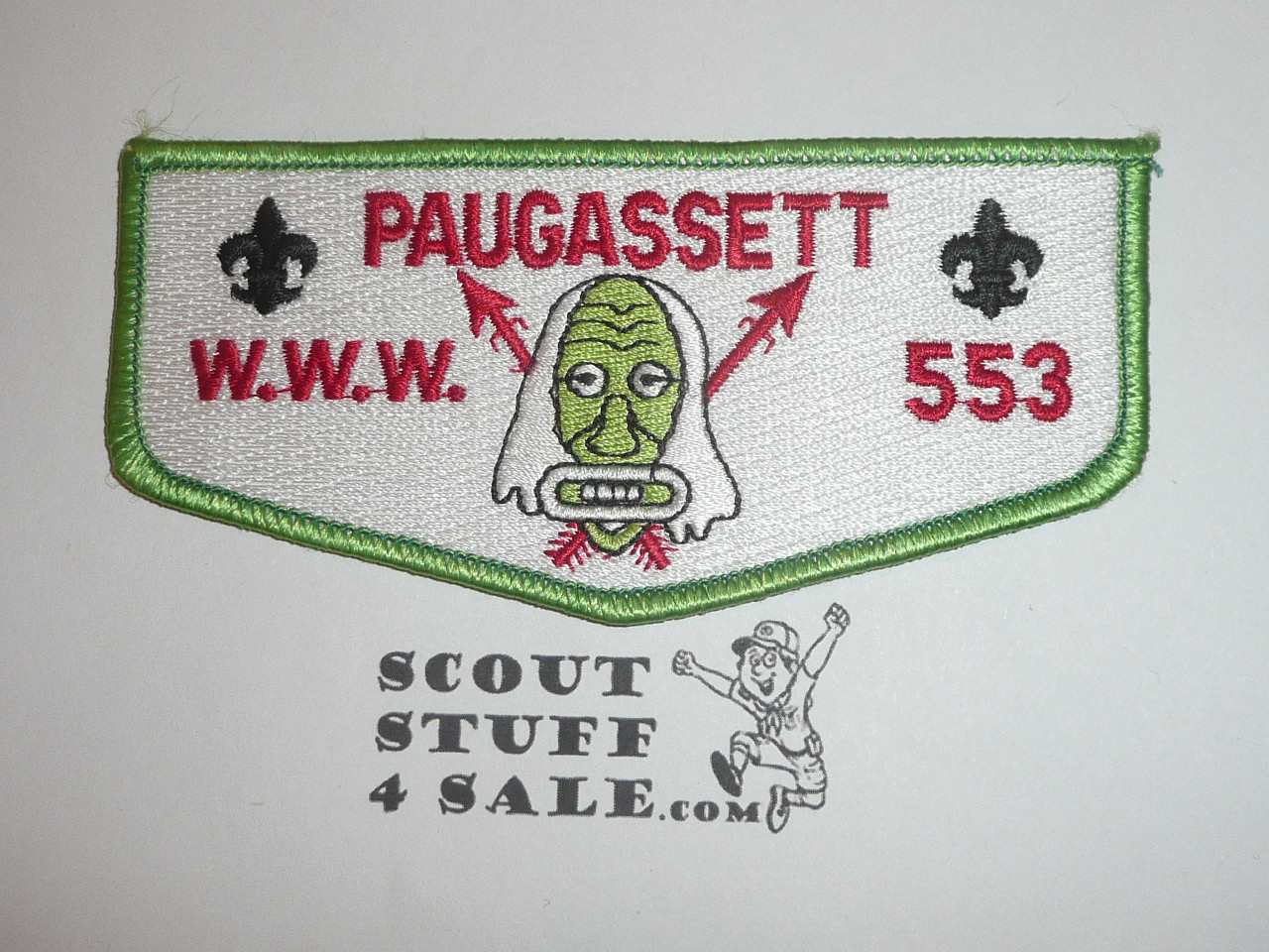 Order of the Arrow Lodge #553 Paugassett s5 Flap Patch