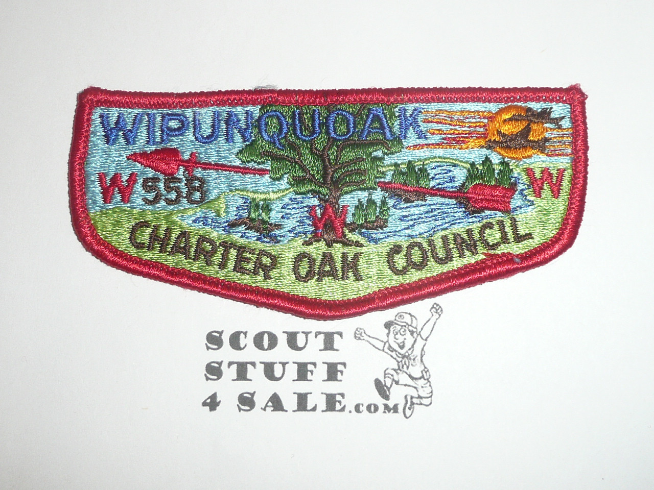 Order of the Arrow Lodge #558 Wipunquoak s1 Flap Patch