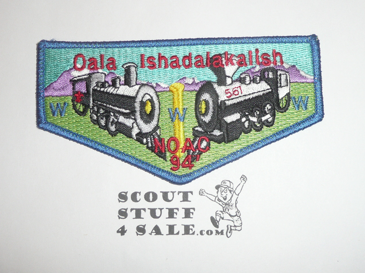 Order of the Arrow Lodge #561 Oala Ishadalakalish s27 1994 NOAC Flap Patch
