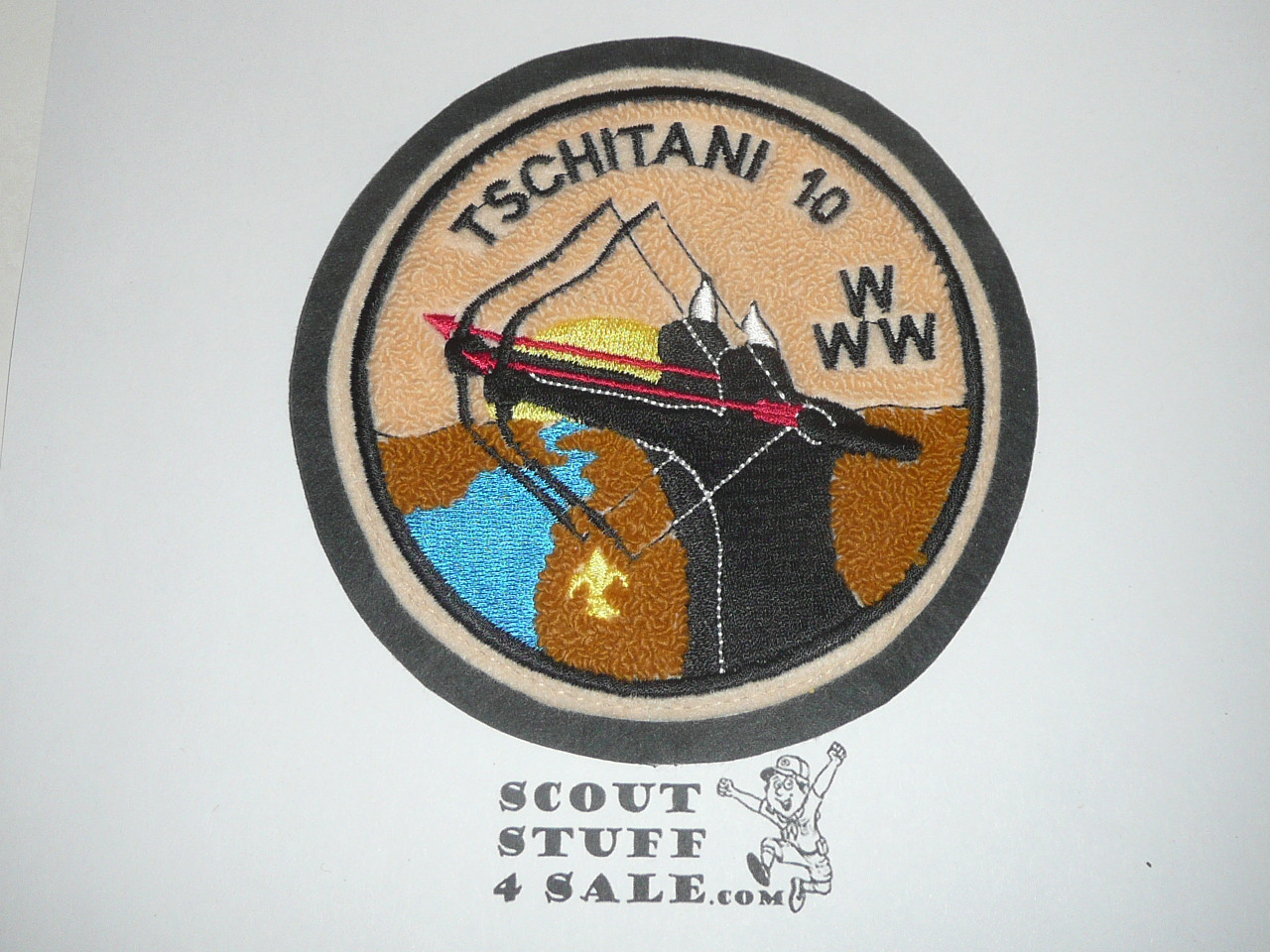 Order of the Arrow Lodge #10 Tschitani c2 Chenille Patch